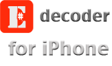 E-koodit iPhoneen